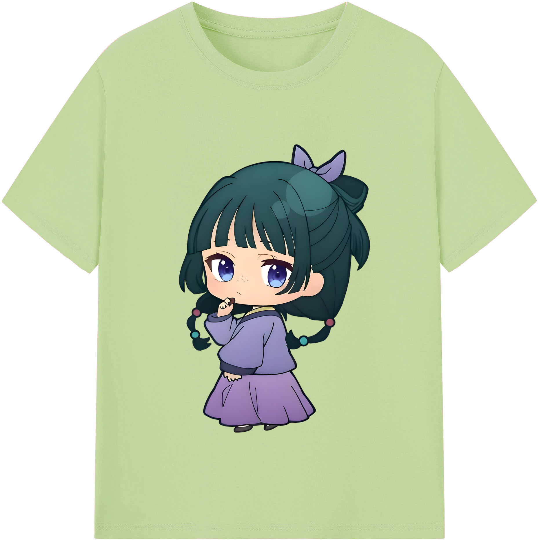 （画像用） 薬屋のひとりごと The Apothecary Diaries 綿100％半袖Tシャツ（フロントプリント）